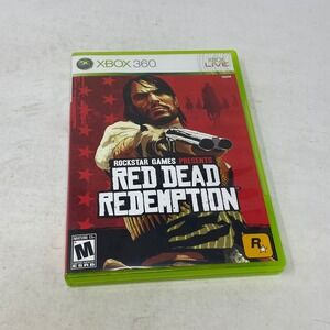 Red Dead Redemption Rockstar Games Xbox 360 NTSC Western Action Adventure CIB